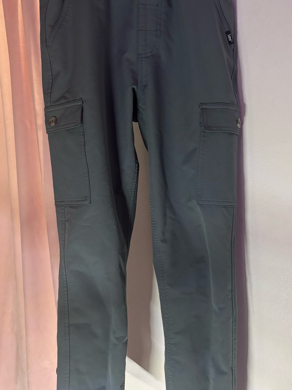 Lee Boy’s Athletic Jogger Cargo Pants - Dark Gray